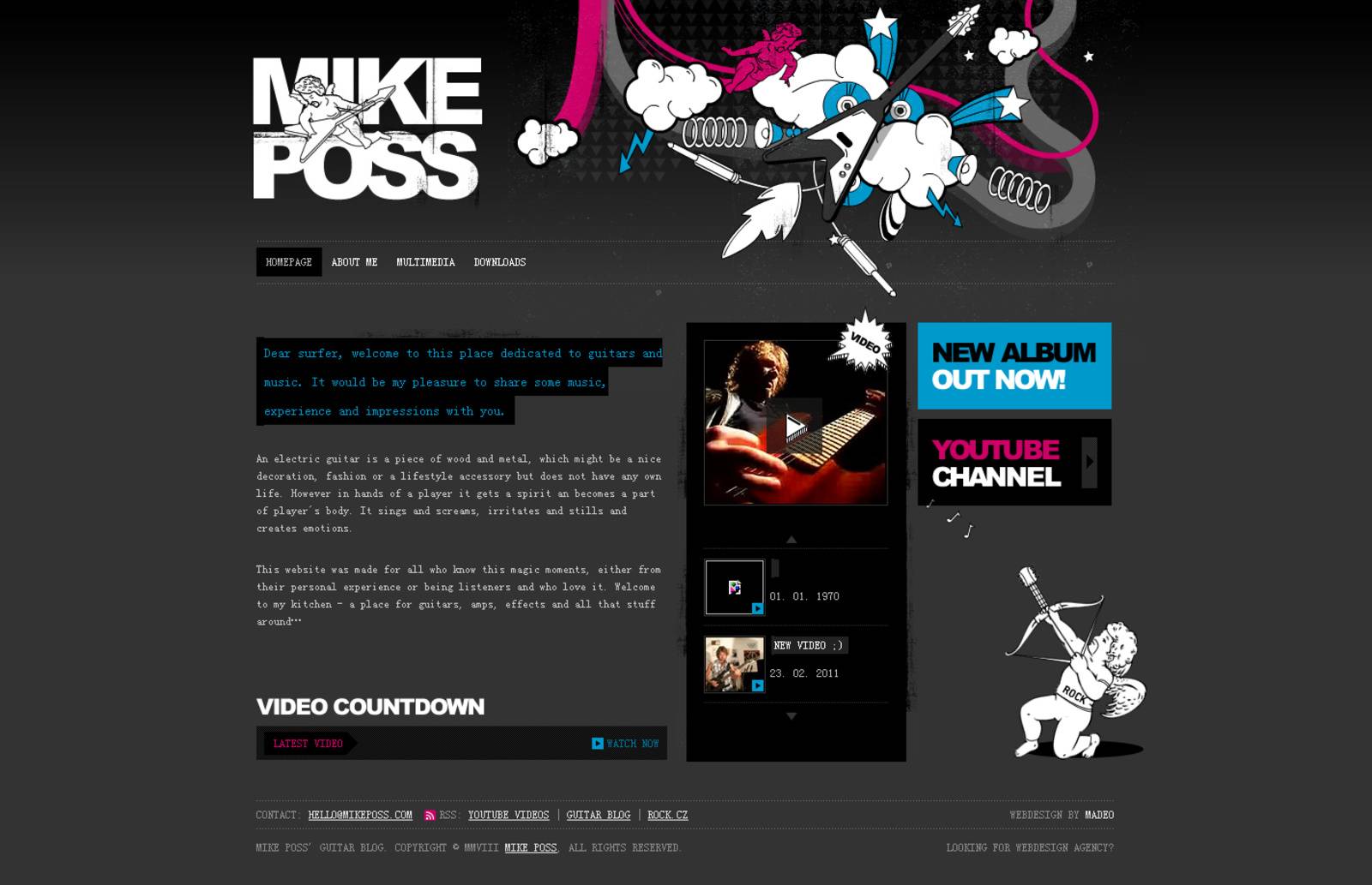Mike Poss' Rock Guitar Blog